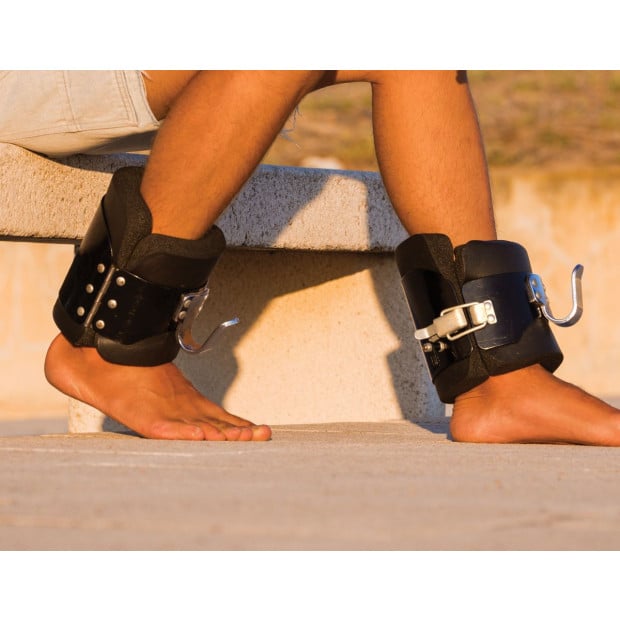 Gravity Inversion Boots Therapy Hang Spine Posture Physio Gym Fitness Image 2