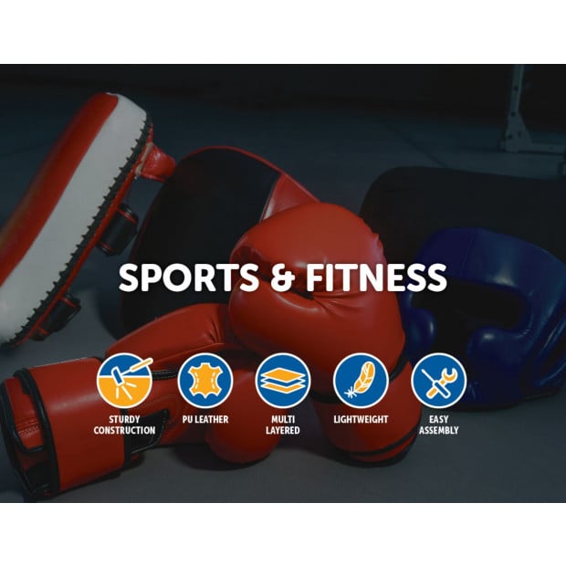 2 X Thai Boxing Punch Focus Pad Mitts Training Hit Strike Shield Image 2