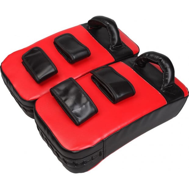 2 X Thai Boxing Punch Focus Pad Mitts Training Hit Strike Shield Image 5