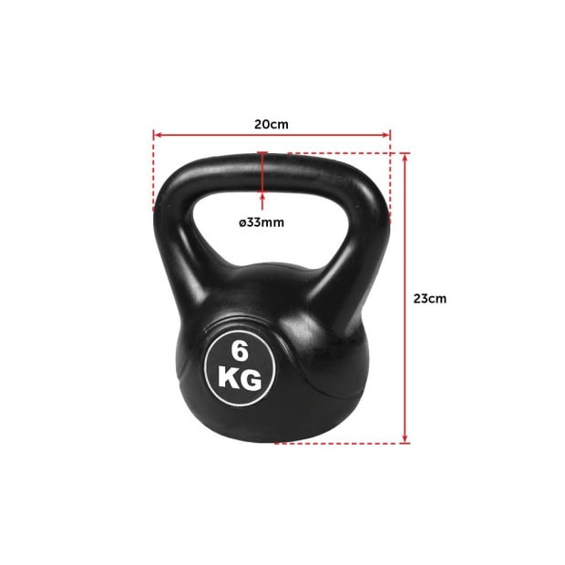 4pcs Exercise Kettle Bell Weight Set 20kg Image 10