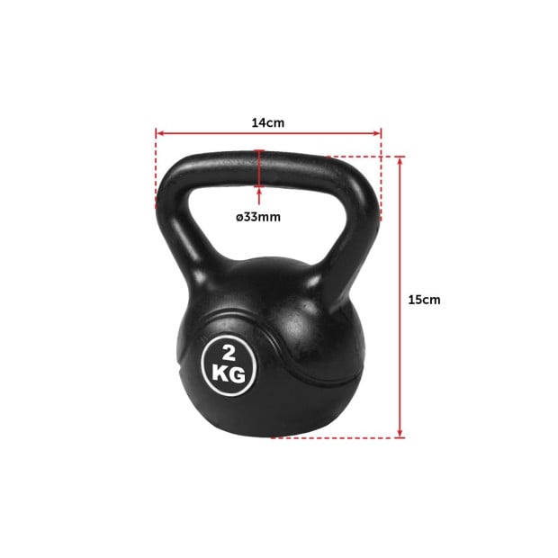 4pcs Exercise Kettle Bell Weight Set 20kg Image 7