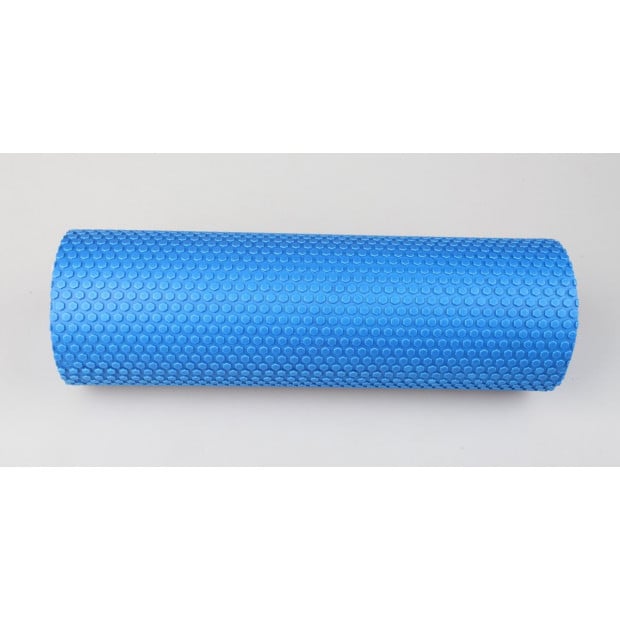 EVA Foam Massage Roller Yoga Pilates 45 x 15cm Blue Image 2