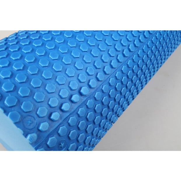 EVA Foam Massage Roller Yoga Pilates 45 x 15cm Blue Image 3