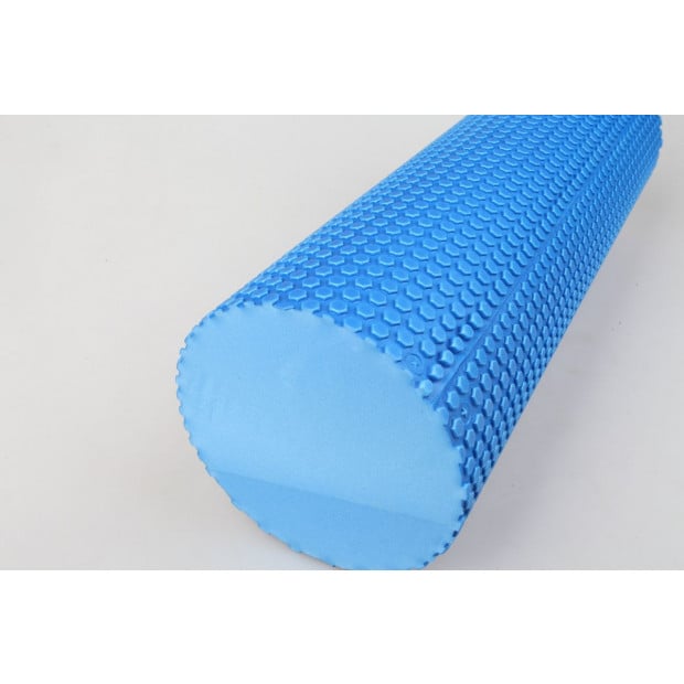 EVA Foam Massage Roller Yoga Pilates 45 x 15cm Blue Image 4