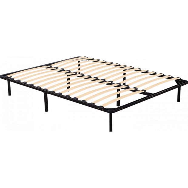 Queen Metal Bed Frame - Bedroom Furniture Image 3