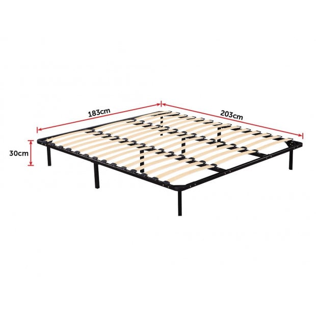 King Metal Bed Frame - Bedroom Furniture Image 4