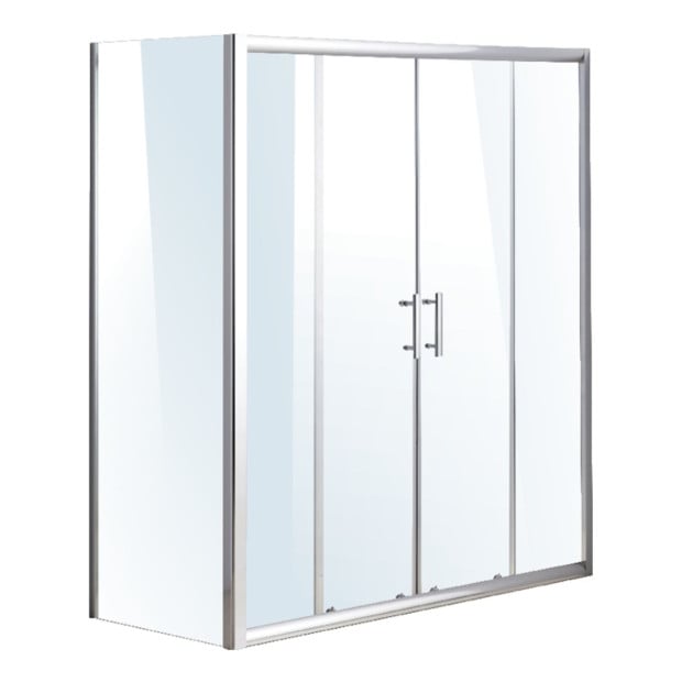 1700 X 700 Sliding Door Safety Glass Shower Screen