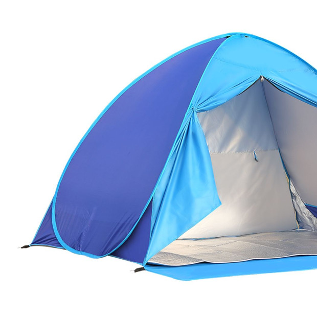 Pop Up Camping Tent Beach Tents 2-3 Person Hiking Portable Shelter Image 6