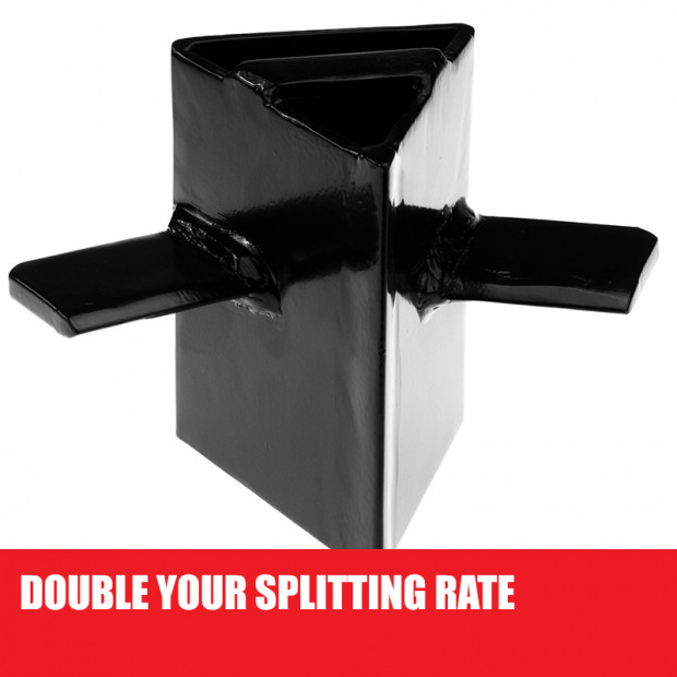 4-Way Cross Cut Log Splitter Wedge 7T-8T Image 4