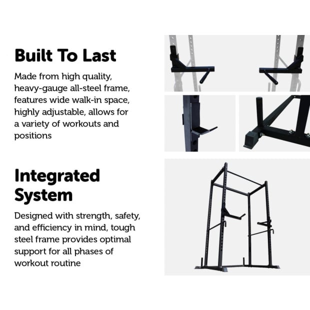 Power Rack Squat Deadlift Hd Lift Cage Image 3
