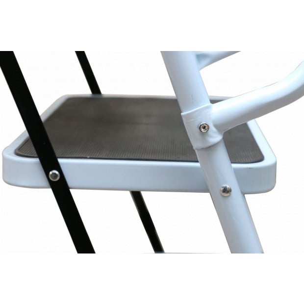 Foldable Non Slip 4 Step Steel Ladder Image 5