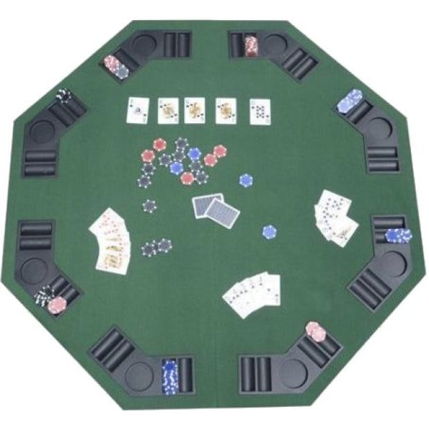 48 Folding Poker & Blackjack Table Image 4