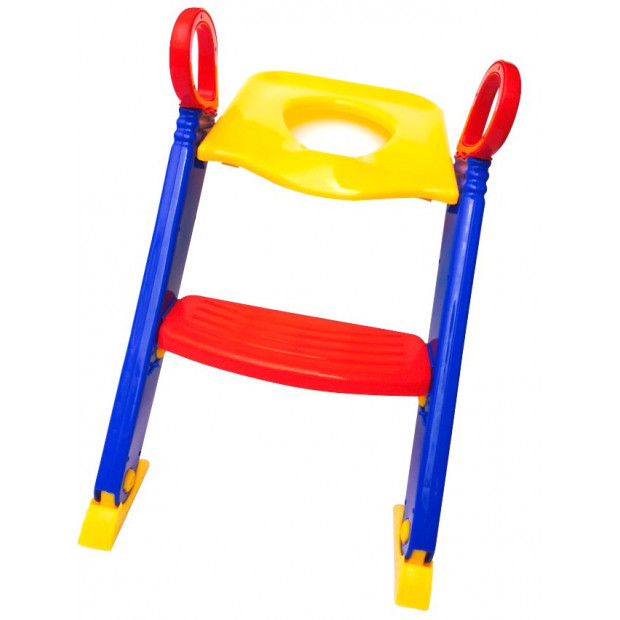 Kids Toilet Ladder Toddler Potty Training Seat Image 2