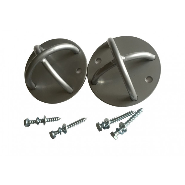 Pair Of Wall Cross Anchor Mounts Image 2