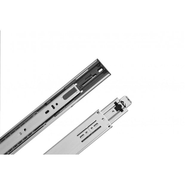 10 Pairs Of 500mm Soft Close Full Extension Ball Bearing Drawer Runner Image 2