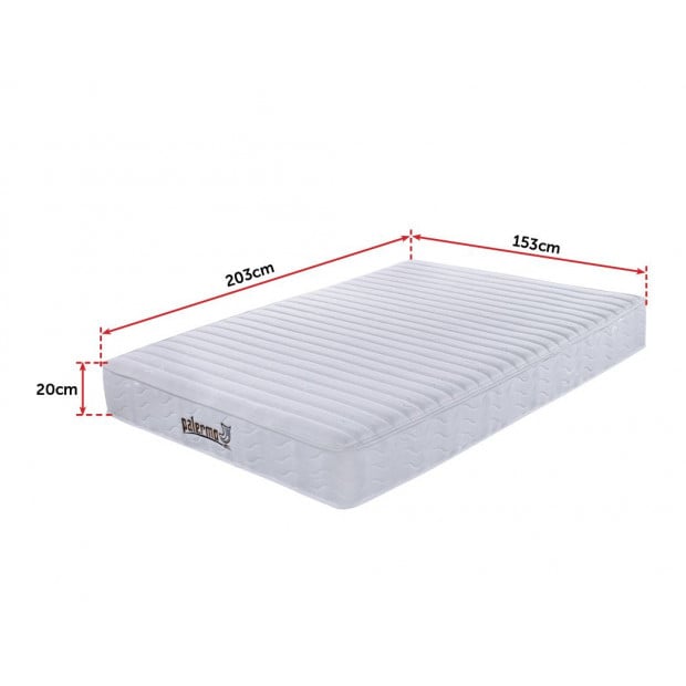 Palermo Contour 20cm Encased Coil Queen Mattress Image 6