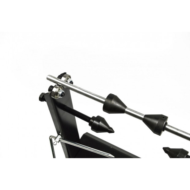 Motorcycle Wheel Balancer Stand Motor Heavy Duty Carbon Steel Image 4