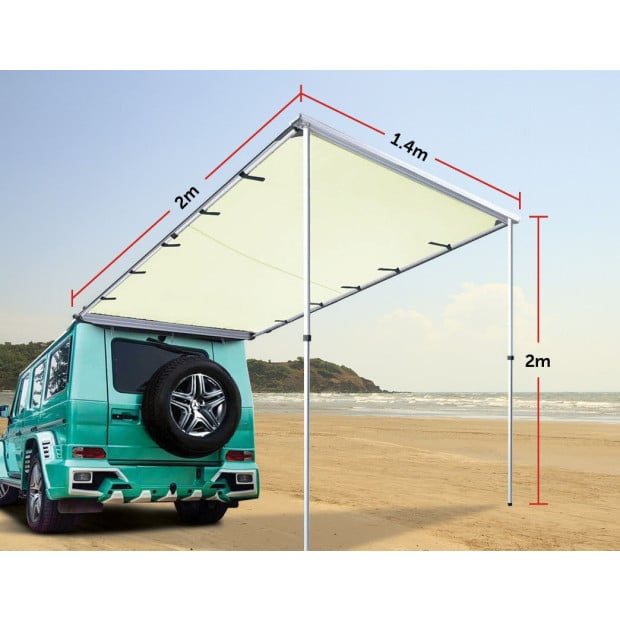 1.4m X 2m Car Side Awning Roof Image 8