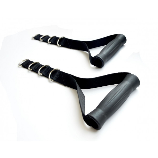 2x Adjustable Nylon Handles Image 2