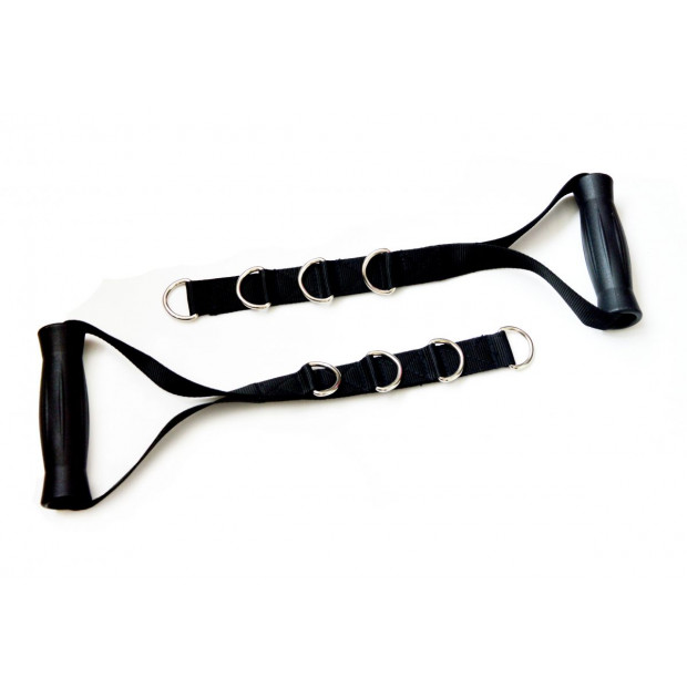2x Adjustable Nylon Handles Image 3