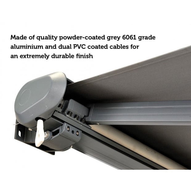 Heavy Duty Full Cassette Motorised Awning - 4.0m X 3.0m Image 6