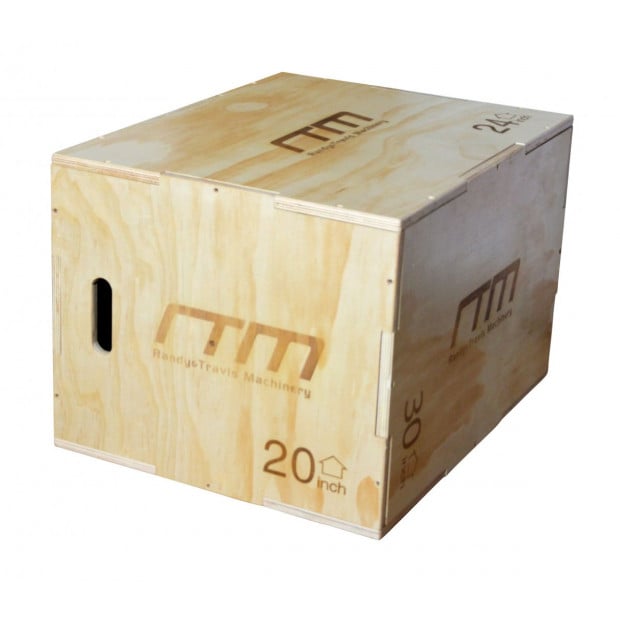 3 In 1 Wood Plyo Games Plyometric Jump Box Image 2
