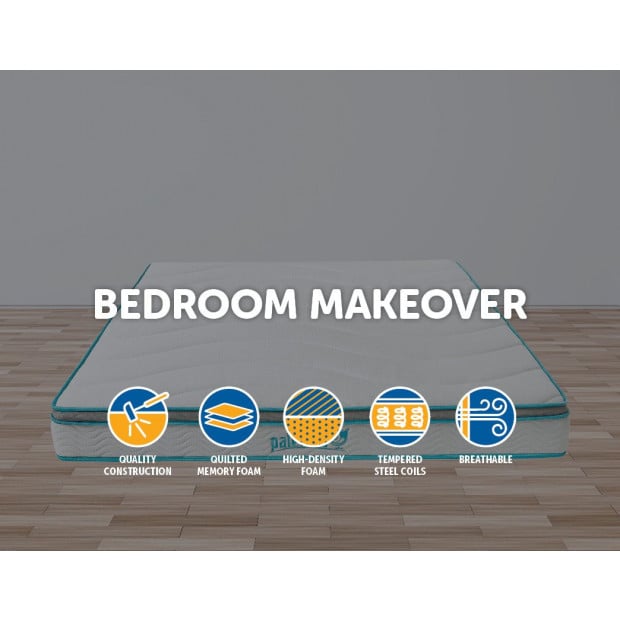 Palermo King 20cm Memory Foam And Innerspring Hybrid Mattress Image 2