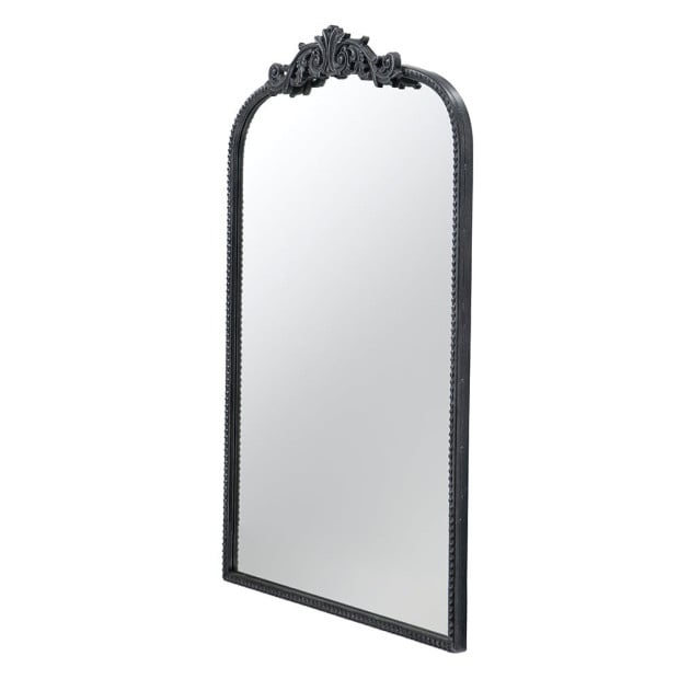 Ornate Metallic Wall Mirror 92x61x4cm Art Decor Makeup Bathroom Image 5