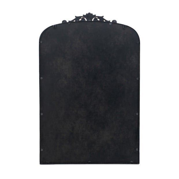 Ornate Metallic Wall Mirror 92x61x4cm Art Decor Makeup Bathroom Image 7