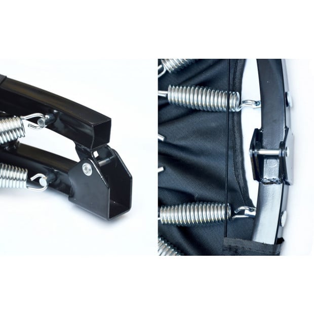Mini Rebounder Trampoline With Handle Rail Image 2
