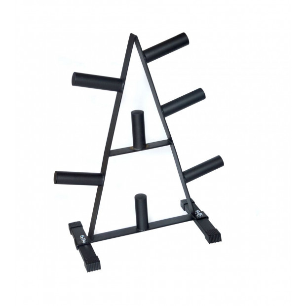 Olympic Weight Plate Storage Rack 250kg Capacity Image 2