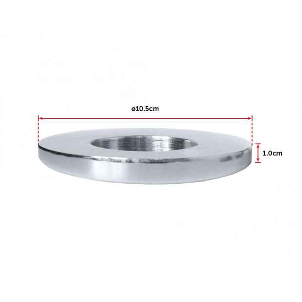 Chrome Metric Fractional Olympic Weight Plates 0.25 - 1.0kg Image 8