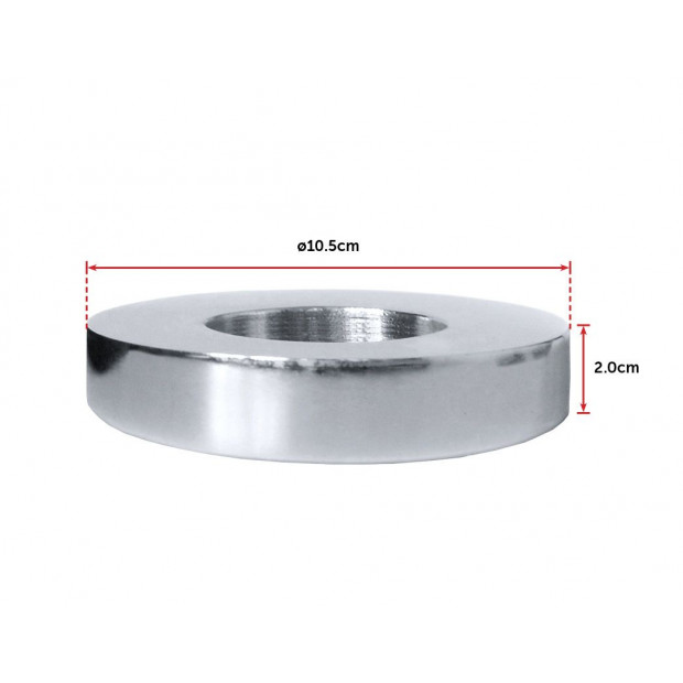 Chrome Metric Fractional Olympic Weight Plates 0.25 - 1.0kg Image 9