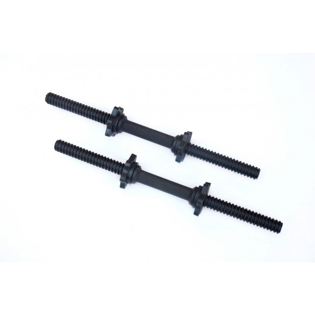 45cm - 1 Pair Dumbbell Bar 25mm Diameter - Pvc Coated Dumbell Handle Image 4