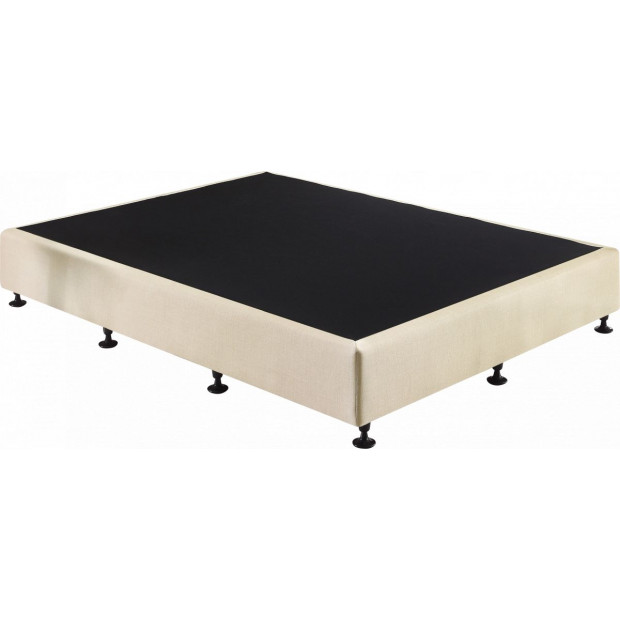 Palermo King Single Ensemble Bed Base Platinum Natural Sand Linen Image 4