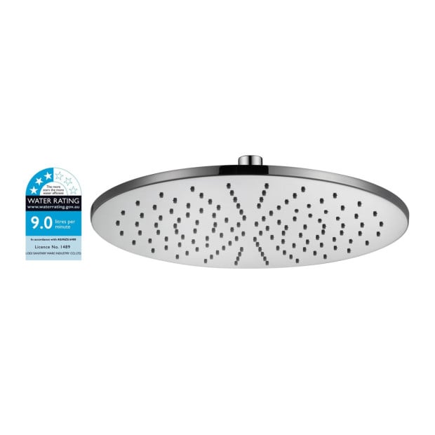 300mm Brass Shower Head Round Chrome Showerhead Image 7