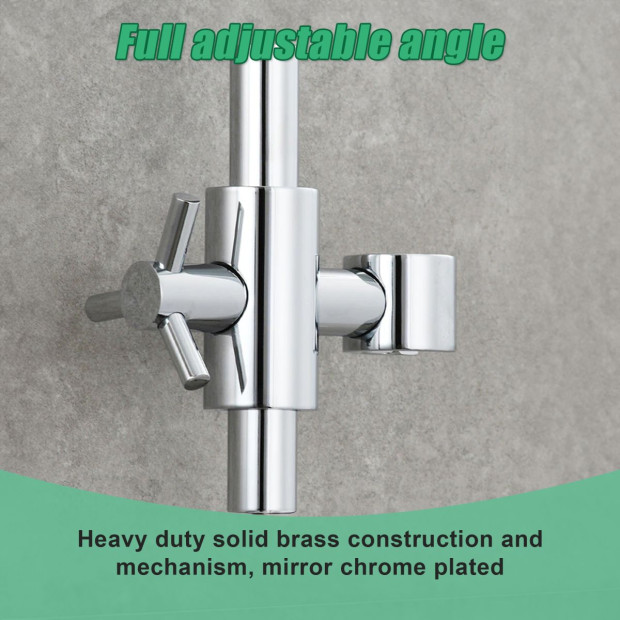 20mm Replacement Solid Brass Slide Rail Bracket Slider Image 4