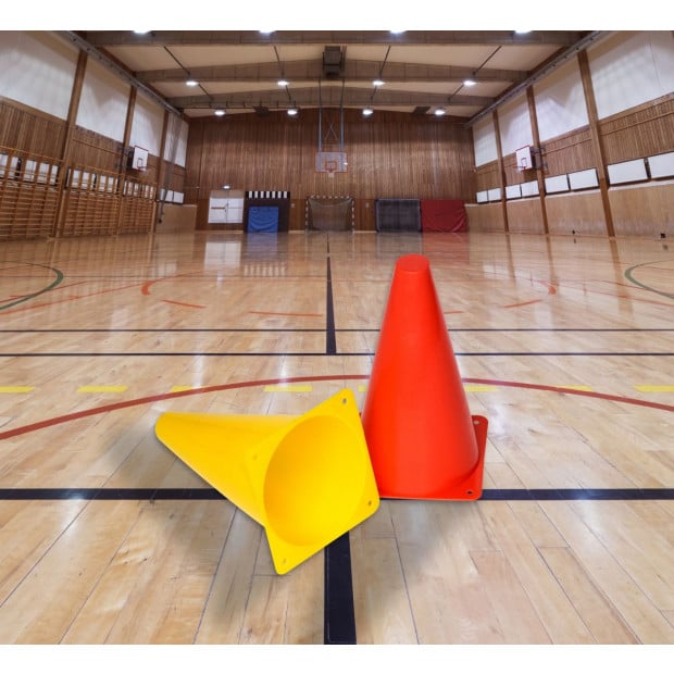 230mm Training Cones Set Witches Hat Football Soccer Rugby Traffic