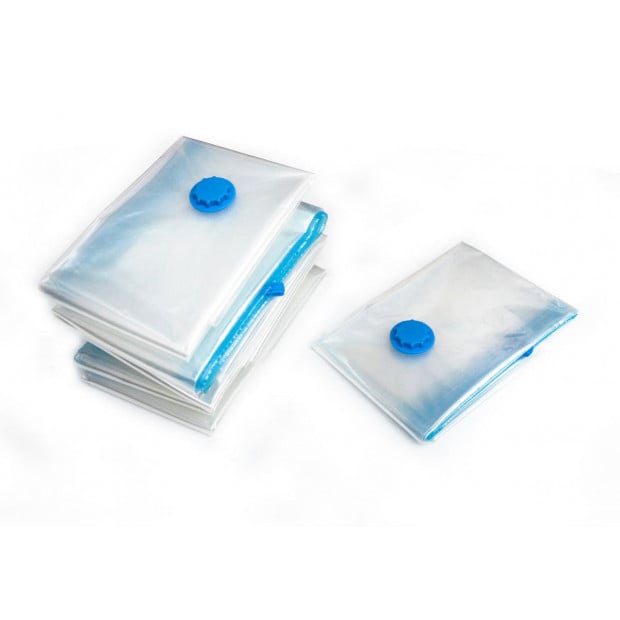 Vacuum Bags Sealed Clothing Bag Travel Compact Storage Space Saver X12 Image 3