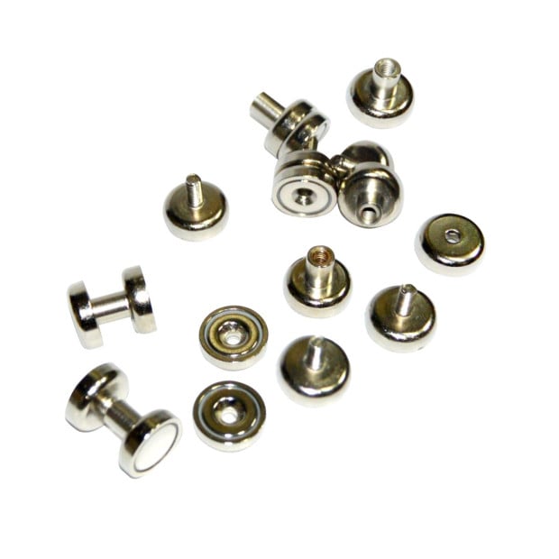 18x 16mm 5kg Countersunk Pot Magnet Latch Door Drawer Cabinet Image 6