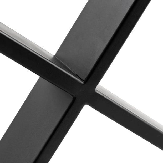 X Shaped Table Bench Desk Legs Retro Industrial Design Fully Welded Image 8