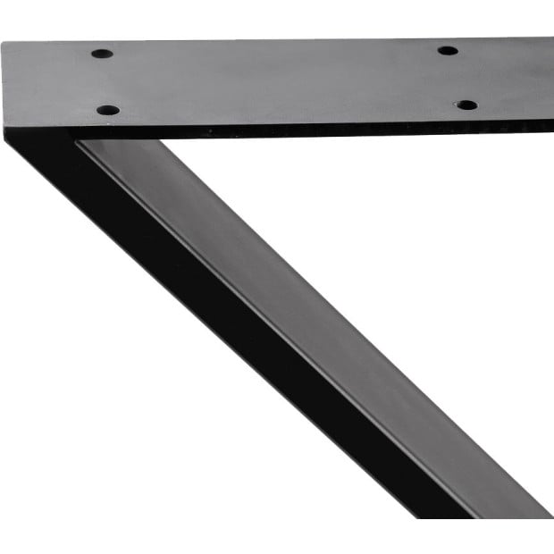 X Shaped Table Bench Desk Legs Retro Industrial Design Fully Welded Image 9