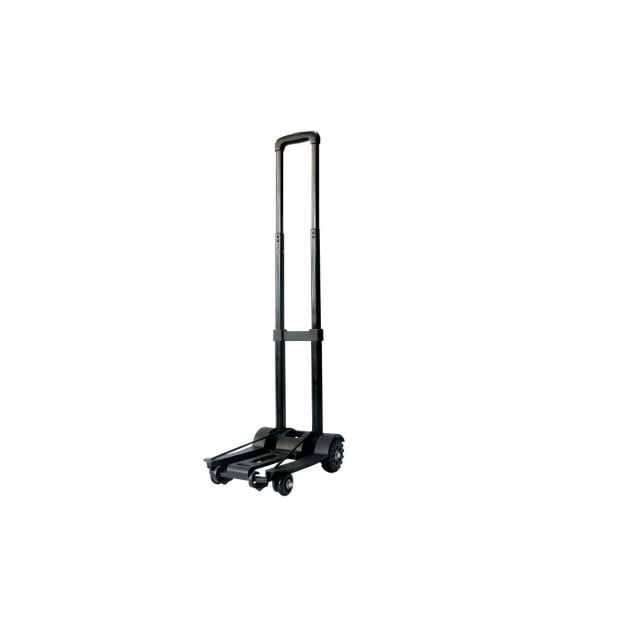 Portable Cart Folding Dolly Push Truck Hand Collapsible Trolley 70kg Image 2