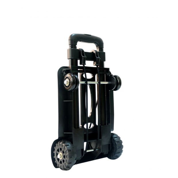 Portable Cart Folding Dolly Push Truck Hand Collapsible Trolley 70kg Image 3