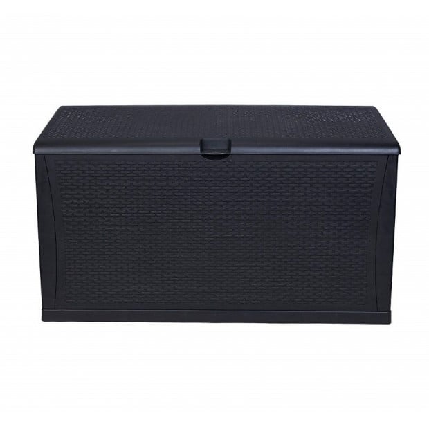Patio Deck Box Outdoor Storage Plastic Bench Box 450 Litre Image 2