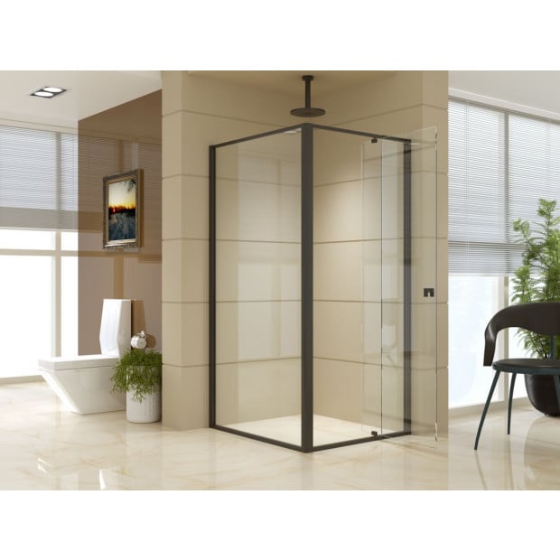 Frameless Shower Screen (82~90)x 195cm & (98~101)x 195cm Side Image 4