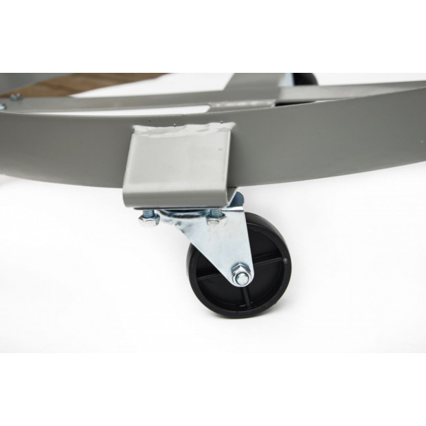 Drum Dolly 450kg 55 Gallon W Swivel Casters Heavy Duty Steel Frame Image 3