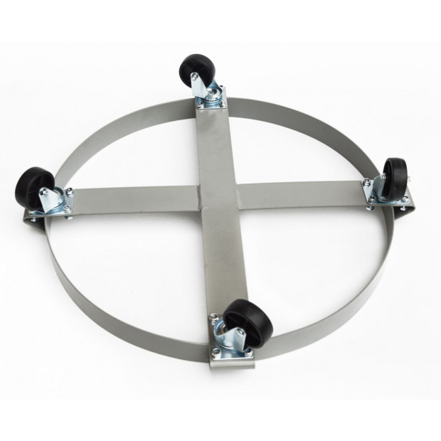 Drum Dolly 450kg 55 Gallon W Swivel Casters Heavy Duty Steel Frame Image 5