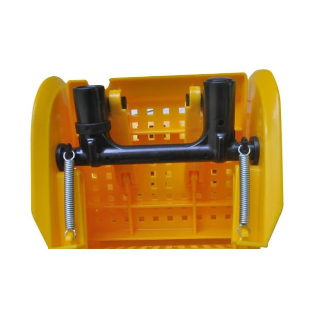20l Deluxe Mop Wringer Bucket Side Press Janitor Commercial Cleaning Image 5