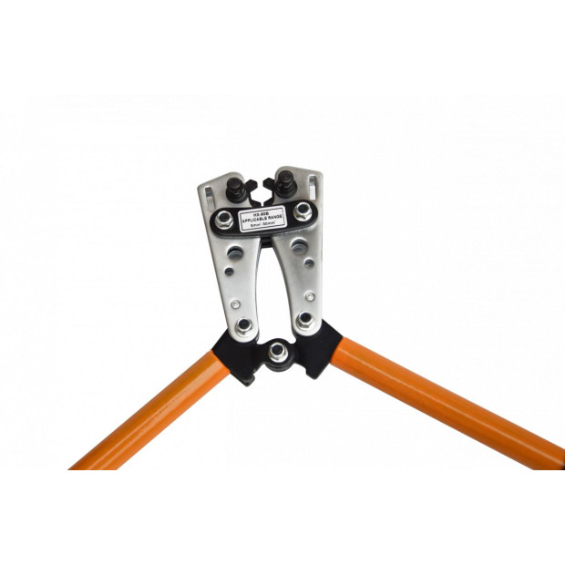 6-50 Mm Wire Crimper Electric Tube Crimping Hand Tool Battery Lug Image 3